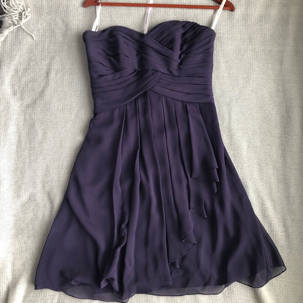 David’s Bridal Purple dress